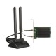 AX3000 Wi-Fi 6 PCle Adaptör Bluetooth 5.1