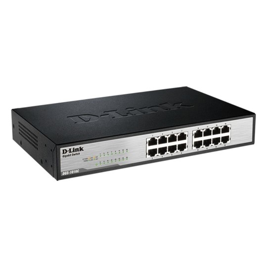 16-Port Gigabit Yönetilmeyen Switch