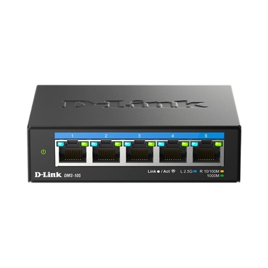 5-Port 2.5G Multi-Gigabit Masaüstü Switch