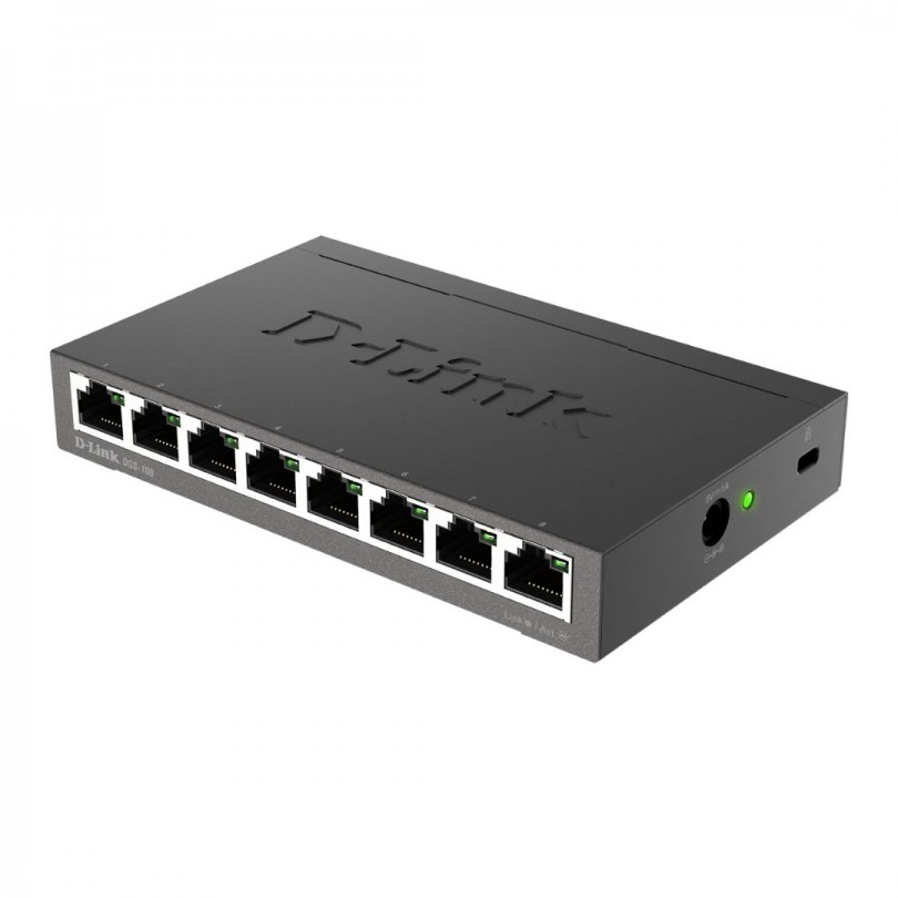 8-Port Gigabit Yönetilmeyen Masaüstü Switch